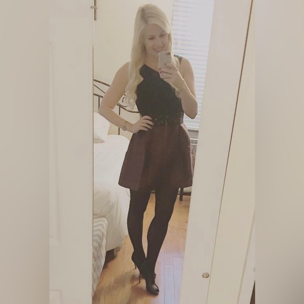 Off the shoulder party dress